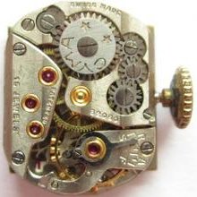Cyma Cal 434 Watch Movement And Dial Running