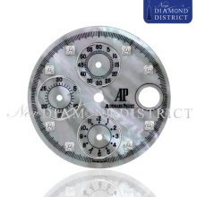 Diamond Grey Mother Of Pearl Dial For Audemars Piguet Royal Oak Offshore Watch