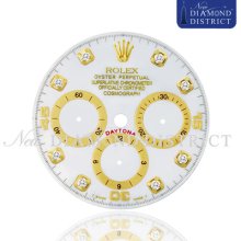 Diamond White Mother Of Pearl Dial For Rolex Daytona Zenith Movement Watch