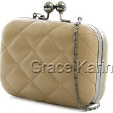 Elegant Womens Shoulder Messenger Bag Lady Chain Purse Evening Clutch Wallet Bag