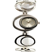 Eton Women's Quartz Watch With Silver Dial Analogue Display And Silver Bracelet 2881L-Sl