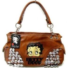 Fashion Design Betty Boop Buttons Chain Design Handbag Bag