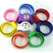 Fashion Snap Slap Watch Silicone Candy Jelly Watches For Children Ki