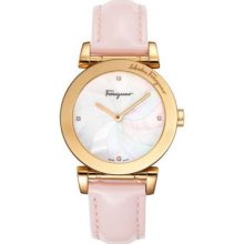 Ferragamo F50SBQ5027 S111 Watch Salvatore Ladies - Pink MOP Dial