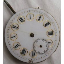 Fine Pocket Watch Movement & Dial Signed Savoye Besancon