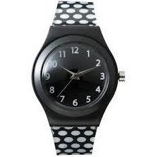 Fmd By Fossil Polka Dot Plastic Womens Watch Fmdx214