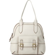 FossilÂ® Bone Tate Dome Satchel