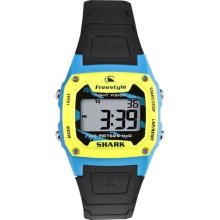 Freestyle Men's Blue/Yellow Shark Classic Digital Watch - Black R ...