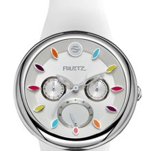 Fruitz by Philip Stein Happy Hour White Natural Frequency F43S-TF-W