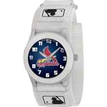 Game Time Kids' MLB St. Louis Cardinals Rookie Series Watch, White