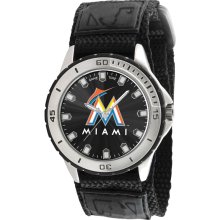 Gametime MLB Miami Marlins Veteran Series Velcro Watch