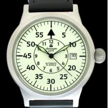 German Military Automatic Obersver Watch Date A1322