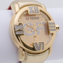 GF Ferre Gold Dial Ladies Watch