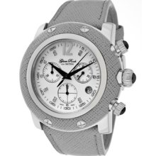 Glam Rock Watches Women's Miami White Diamond Chronograph White MOP Di