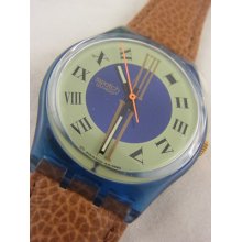 Gn130 Swatch 1993 Master Classic Authentic In Box