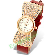 Good Band Jewelry Rhinestones Lady's Watch