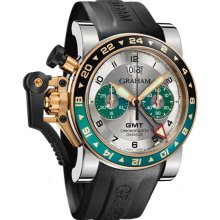 Graham Oversize GMT Steel and Gold 2OVGG.S06A