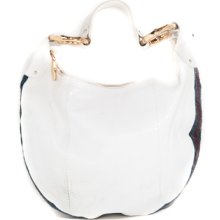 Gucci Limited Edition Large White Python Hobo Bag