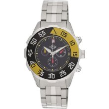 GV2 by Gevril Men's 3000B Parachute Chronograph Bracelet Date Wat ...