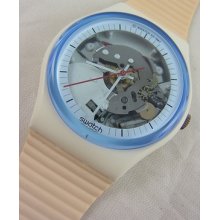 Gw110 Swatch 1988 White Knight Classic In Box Swiss