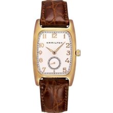 Hamilton H13431553 Watch Boulton Mens - White Dial Gold tone Stainless steel Swiss Quartz Movement