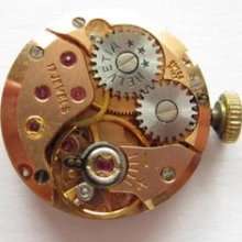 Helvetia Caliber 133 Watch Movement Runs And Keeps Time