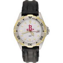 Houston Rockets Mens All Star Leather Watch