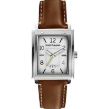 Hush Puppies HP.3600M.2522 40.0 mm Absolute C. Genuine leather Watch - Silver-Brown