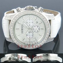 Ice Time Watches Iceberg Mens Diamond Watch 2.50ct