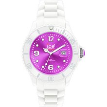 Ice-Watch Ice White Purple Dial Unisex Watch SIWVBS10