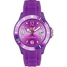 Ice-Watch Unisex Sili Plastic Watch Purple SIPESS09