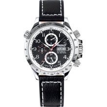 Ingersoll Men's Automatic Watch In1619bk With Leather Strap
