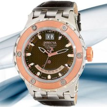 Invicta 10090 Men's Specialty Reserve Leather Strap Watch