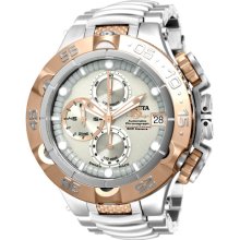 Invicta 12863 Men $4,995 Subaqua Swiss Automatic Silver Dial Silver Ss Watch