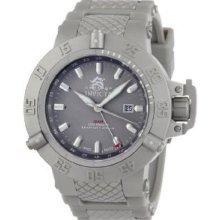 Invicta Men's 0781byb Subaqua Noma Iii Gmt Grey Polyurethane Watch