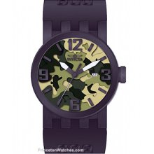 Invicta Mens DNA/Camouflage Green Camo Black IP Case Black Invicta-10457