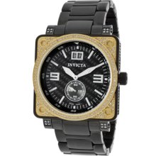 Invicta Watches Women's Square Corduba Diamond Two Tone Two Tone Diam
