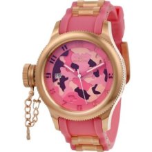 Invicta Women's 11352 Russian Diver Two Tone Pink Camou