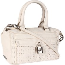 Jessica Simpson Madison Perforated Mini Satchel Satchel Handbags : One Size