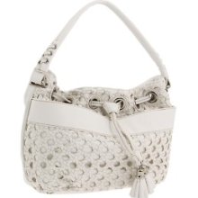 Jessica Simpson Roxy Bucket Bag -white-