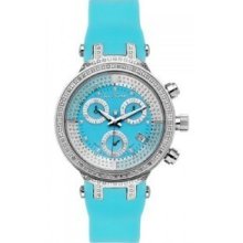 Joe Rodeo Master Ladies 0.90CT Diamonds Blue Watch