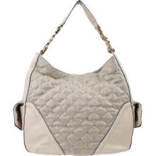 Juicy Couture Metallic Linen Erin Hobo