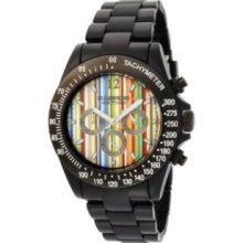 KAndBROS Mens 9517-2 Ice-Time Racing Chronograph Paul Stripe