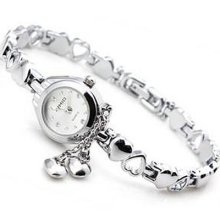 Kimio 018 Bracelet Ladies' Watch with Heart Pendant 5 Colors on Sale