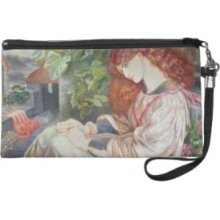 La Pia de Tolomei, 1868-80 (oil on canvas) Wristlet Purse