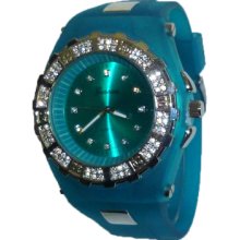 Limited Edition Teal & Silver Sporty Watch - Silver - Sterling Silver - 3 Limited Edition Teal & Silver Sporty Watch - Silver - Sterling Silver - 3