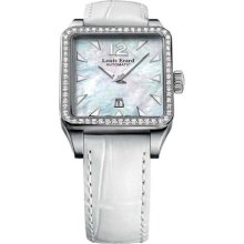 Louis Erard Women's 20700SE04.BAV10 Emotion Square Automatic Moth ...