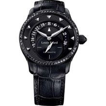 Louis Erard Women's 92601NS02.BAV05 Emotion Automatic Black PVD A ...