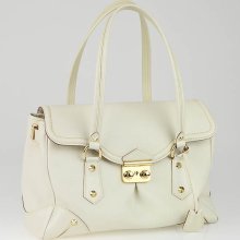 Louis Vuitton White Suhali Leather L'Absolu de Voyage Bag