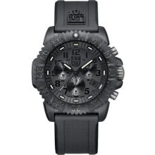 Luminox Colormark Navy Seals 3081 Bo Blackout Chronograph Sport Diver Watch Ooak